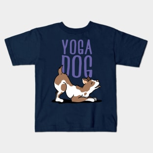 Yoga Dog Kids T-Shirt